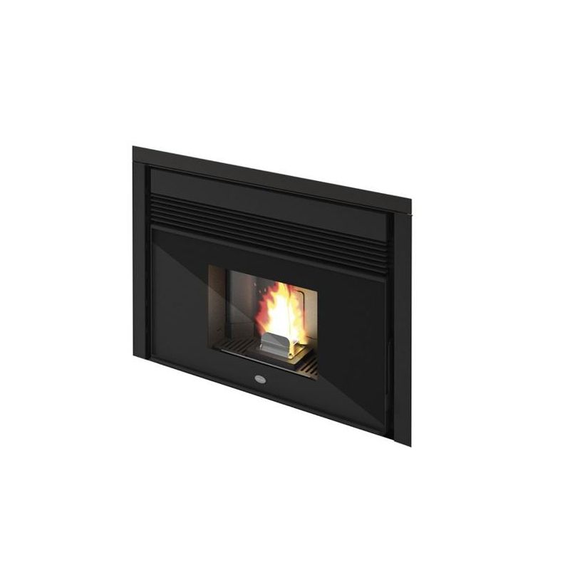 Insert à granules ventilé canalisable - EVA CALOR Tommy Canalisable 8.5 kW