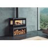Po&ecirc;le &agrave; bois ventil&eacute; 3 faces - FIREMATIC Calgary - L 13.5 kW
