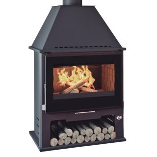 Poêle à bois ventilé - FIREMATIC Boston Luxe 12.6 kW