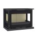 Poêle à bois 3 vitres ventilé raccordable suspendu - FIREMATIC Calgary - S 12.5 kW