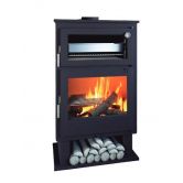 Poêle à bois avec four - FIREMATIC Nebraska 9.5 kW