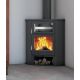 Poêle à bois d'angle avec four - FIREMATIC Akron 9.5 kW