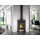 Poêle à bois d'angle avec four - FIREMATIC Memphis 11.2 kW