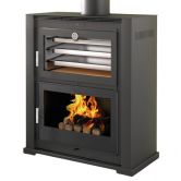 Poêle à bois avec four - FIREMATIC Baltimore 10.9 kW