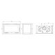 Insert à bois 2 faces ventilé - FIREMATIC Eden-D 13.3 kW