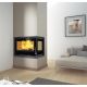 Insert à bois 2 vitres ventilé - FIREMATIC Jenn-D 12.8 kW