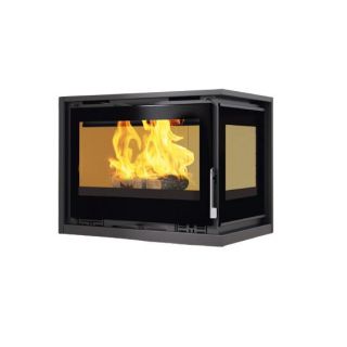 Insert à bois 2 faces ventilé - FIREMATIC Jenn-D 12.8 kW