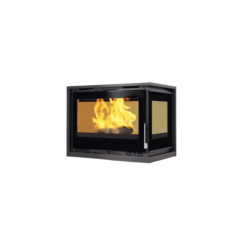 Insert à bois 2 vitres ventilé - FIREMATIC Jenn-D 12.8 kW
