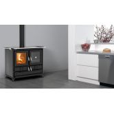 Cuisinière à bois en fonte raccordable - THERMOROSSI Klara Evo 12.1 kW
