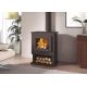 Poêle à bois chauffe plat - FIREMATIC Utha 11.2 kW