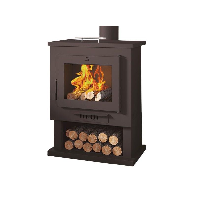 Poêle à bois chauffe plat - FIREMATIC Utha 11.2 kW
