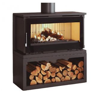 Poêle à bois raccordable - FIREMATIC Toronto - S 12.6 kW