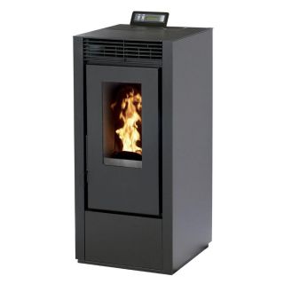 Poêle à granules étanche canalisable - INTERSTOVES Marina 11 kW