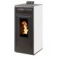 PACK : Poêle à granules étanche canalisable + Kit ventouse - INTERSTOVES Marina Concentrique 11 kW