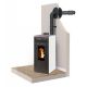 PACK : Poêle à granules étanche canalisable + Kit ventouse - INTERSTOVES Marina Concentrique 11 kW