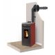 PACK : Poêle à granules étanche canalisable + Kit ventouse - INTERSTOVES Marina Concentrique 11 kW