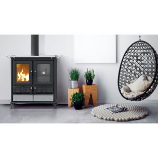 Cuisinière à bois - THERMOROSSI Violetta Evo Stone 8.2 kW