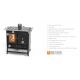 Cuisinière à bois - THERMOROSSI Violetta Evo Stone 8.2 kW