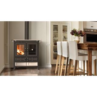 Cuisinière à bois en céramique - THERMOROSSI Violetta Evo 8.2 kW