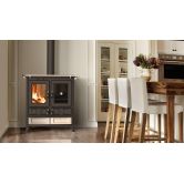 Cuisinière à bois en céramique raccordable - THERMOROSSI Violetta Evo 8.2 kW