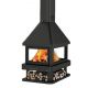 Cheminée à bois 4 faces - BRONPI Huelva 16 kW