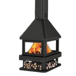 Cheminée à bois 4 faces - BRONPI Huelva 16 kW