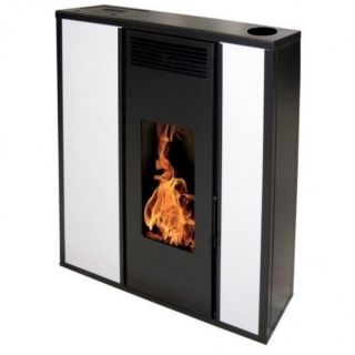 PACK : Poêle à granules étanche + KIT VENTOUSE - INTERSTOVES Tessa Concentrique 10 kW