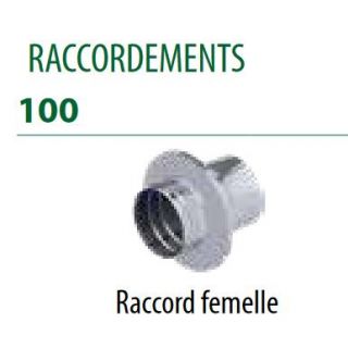 Raccord Femelle Ø100mm - DINAK