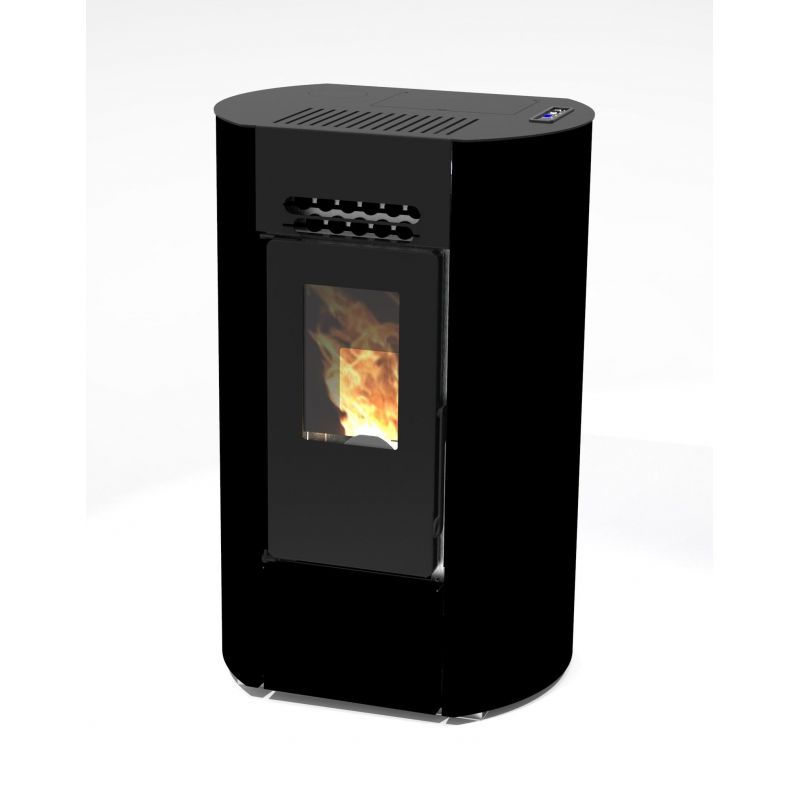 Poêle à granulés oval étanche - FIREMATIC O7 7 kW