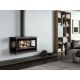 Poêle à bois ventilé 3 vitres - FIREMATIC Vancouver 3F 13.3 kW