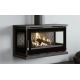 Poêle à bois ventilé 3 vitres - FIREMATIC Vancouver 3F 13.3 kW