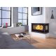 Insert à bois 2 faces ventilé - FIREMATIC Eden-D 13.3 kW