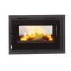 Insert à bois 2 vitres  ventilé - FIREMATIC Suna 12.8 kW