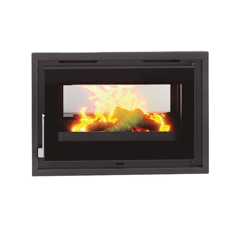 Insert à bois 2 vitres  ventilé - FIREMATIC Suna 12.8 kW