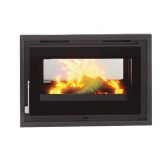 Insert à bois 2 vitres ventilé - FIREMATIC Suna 12.8 kW