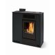 Poêle à granules extra plat - ORIGINE PHEBO Hera Reverse 11.5 kW