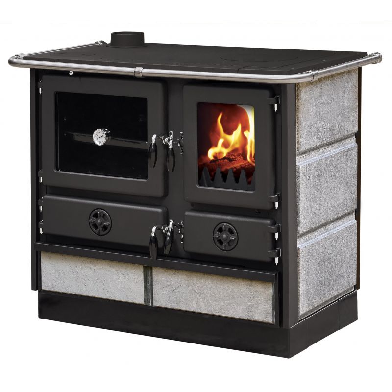 Cuisinière à bois - INTERSTOVES Magnum SG Pierre 9.5 kW