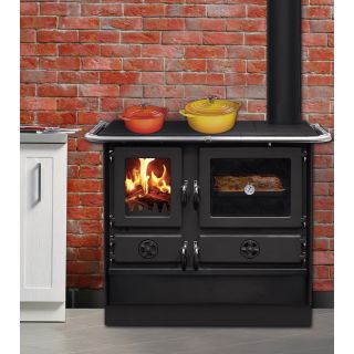 Cuisinière à bois - INTERSTOVES Magnum SD Steel 9.5 kW