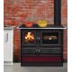 Thermo cuisinière à bois - INTERSTOVES Magnum Hydro SD steel 14 kW