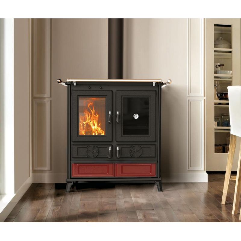 Cuisinière à bois en céramique - THERMOROSSI Violetta Evo 8.2 kW