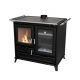 Cuisinière à bois en fonte - THERMOROSSI Margot Evo 12.1 kW