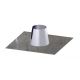 Solin de toit plat Ø80mm - DINAK DW PELLETS