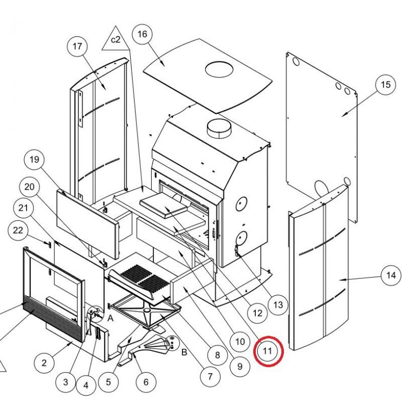 Déflecteur vermiculite - BRONPI