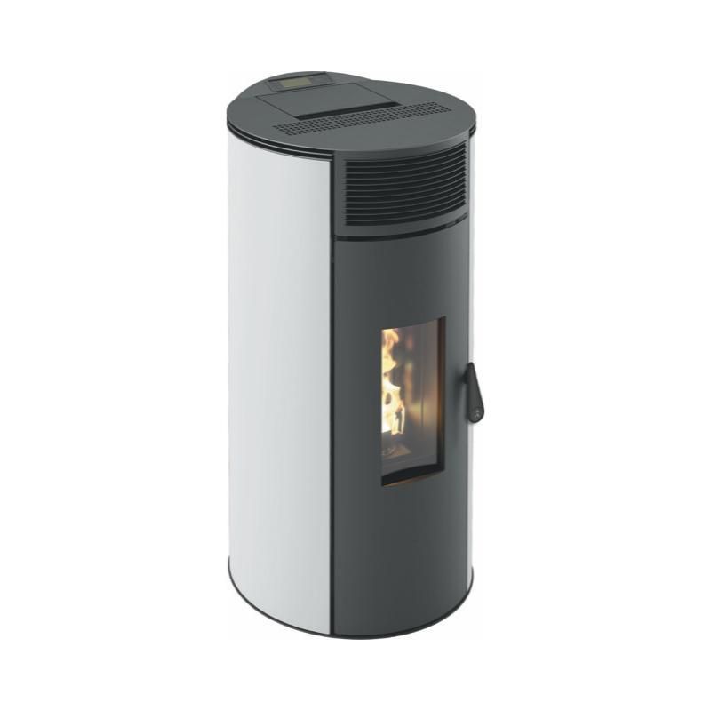 Poêle à granules rond étanche - INTERSTOVES Gianni 9 8.2 kW
