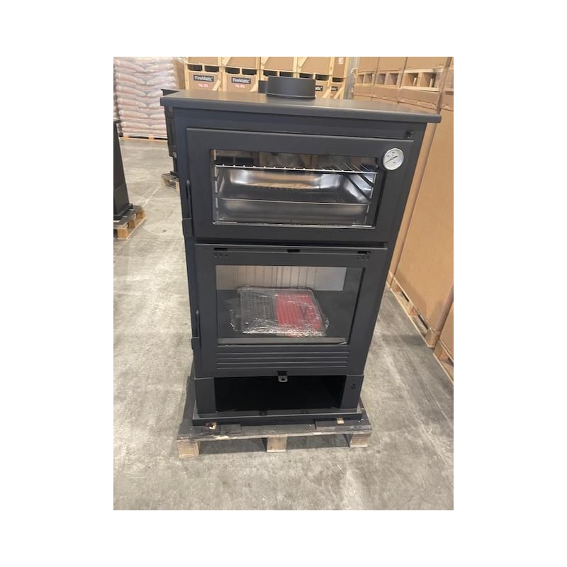 Modèle reconditionné : Poêle à bois avec four - FIREMATIC Nebraska 9.5 kW