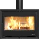 Poêle à bois raccordable - LA NORDICA Dante 5.0 12.4 kW