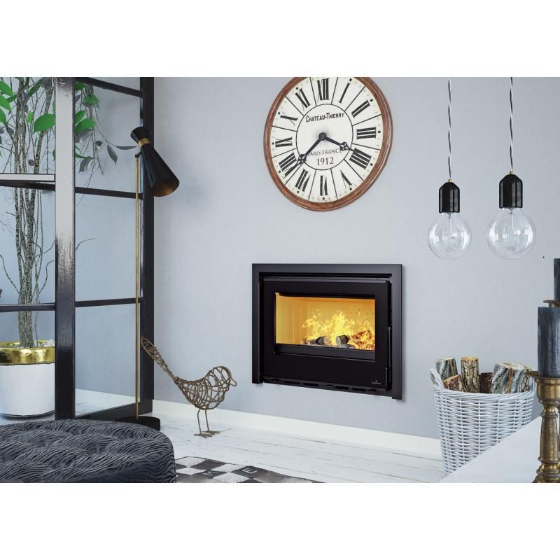 Insert à bois ventilé raccordable BRONPI Cairo 70I 12 kW — free download