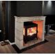 Poêle à bois en fonte 3 vitres - BRONPI Bury 14 kW