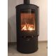 Poêle à bois rond raccordable - BRONPI Dover 9.4 kW