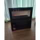 Poêle à bois raccordable avec bûcher - BRONPI Cairo 90 Box 13 kW